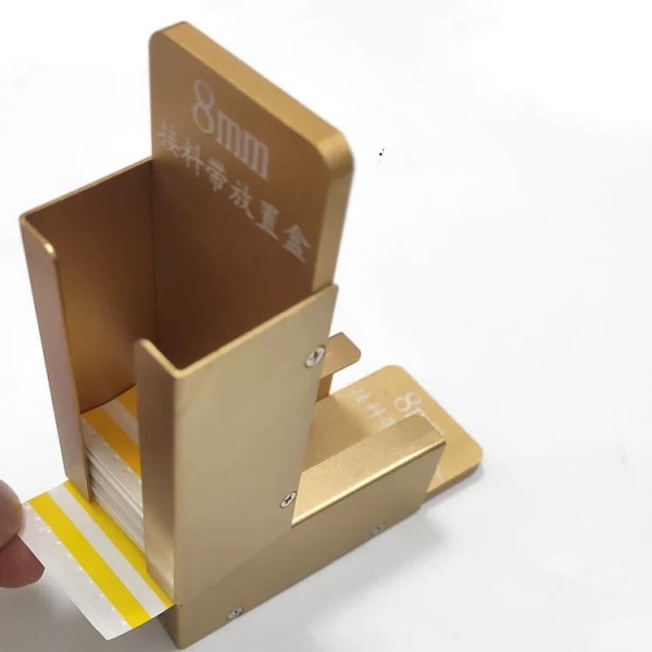 Splice tape box with magnet